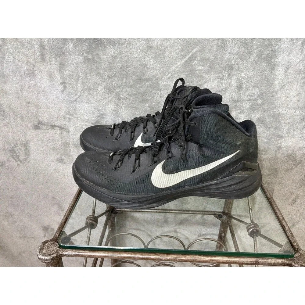 Nike Hyperdunk Mens Size 12 Black Silver 653640-001 Basketball Shoes